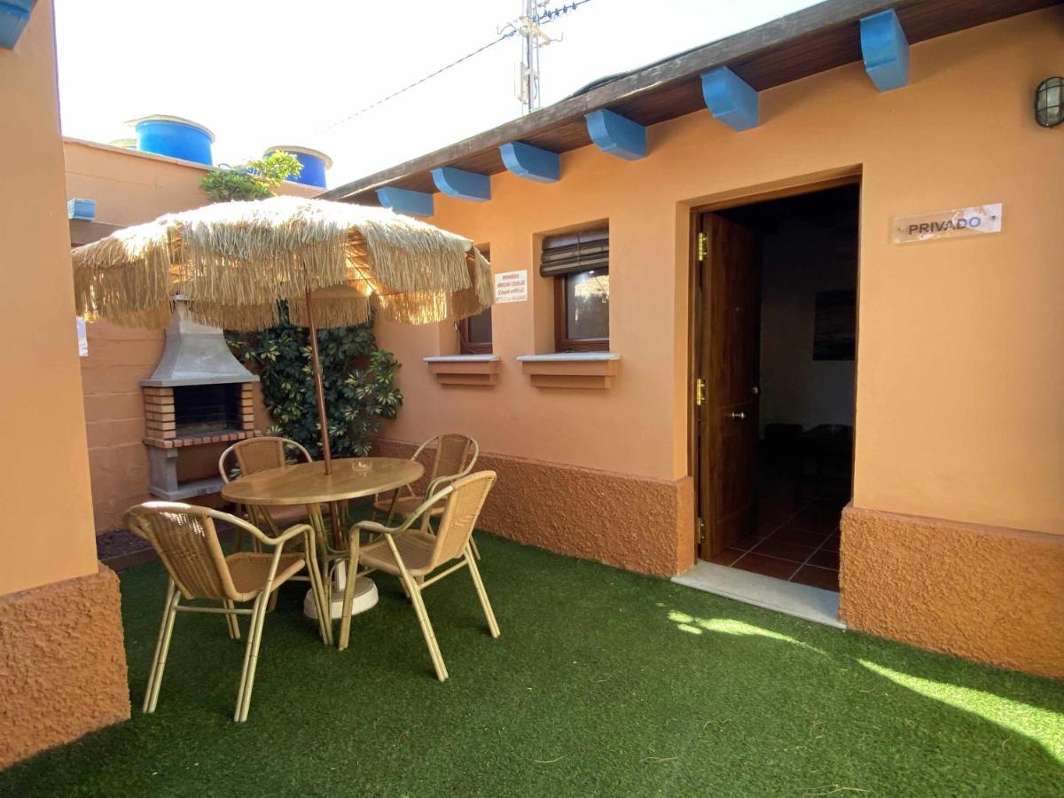 Estudio Con Jardincito Privado Barbacoa Y Piscina 加的斯 外观 照片