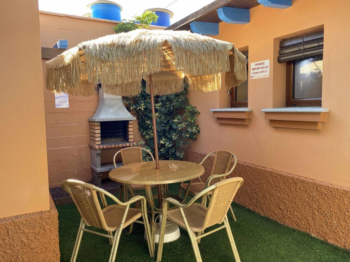 Estudio Con Jardincito Privado Barbacoa Y Piscina 加的斯 外观 照片