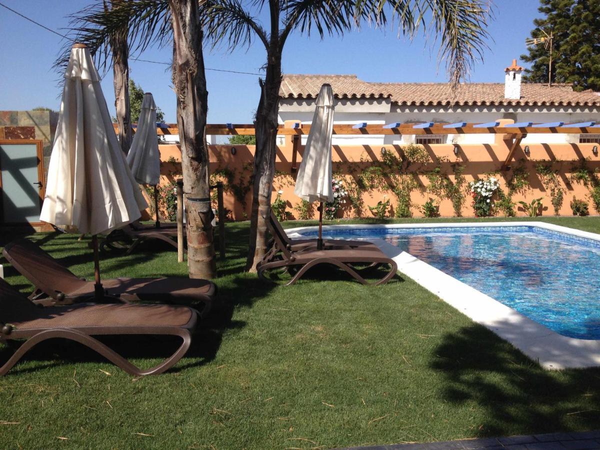 Estudio Con Jardincito Privado Barbacoa Y Piscina 加的斯 外观 照片