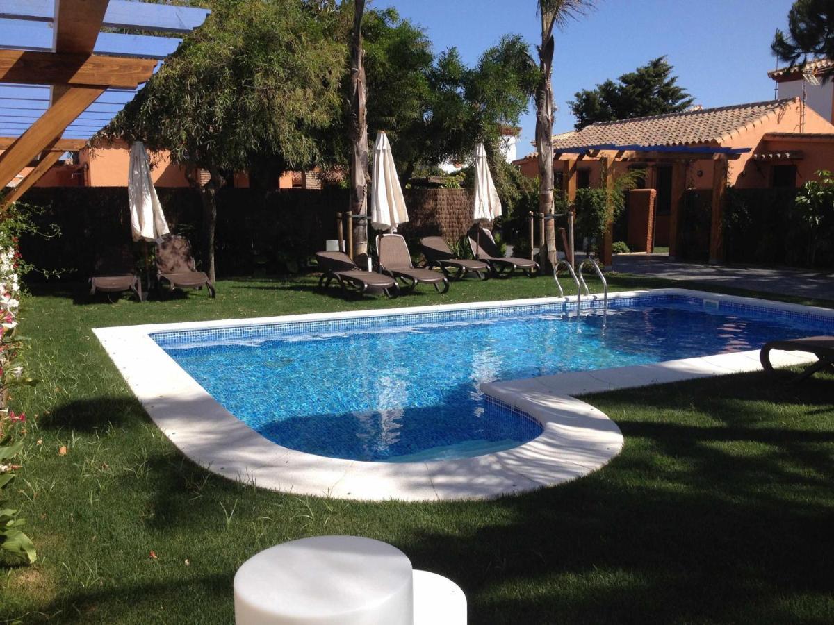 Estudio Con Jardincito Privado Barbacoa Y Piscina 加的斯 外观 照片