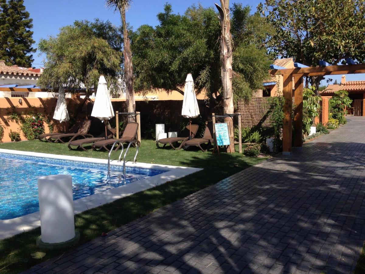 Estudio Con Jardincito Privado Barbacoa Y Piscina 加的斯 外观 照片